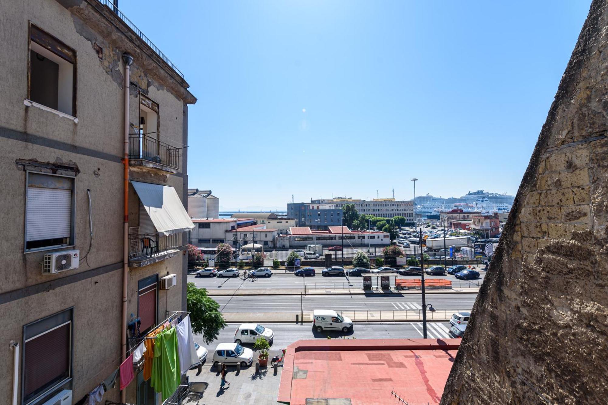 那不勒斯La Terrazzina Sul Porto公寓 外观 照片