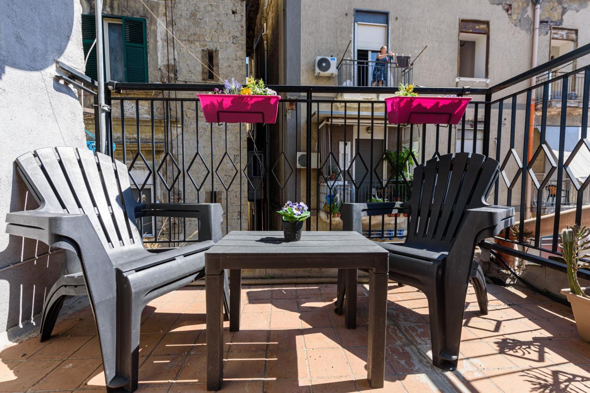 那不勒斯La Terrazzina Sul Porto公寓 外观 照片